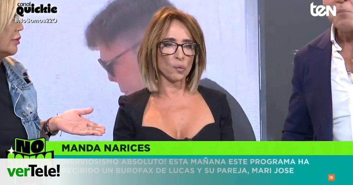 Lucas, de 'Andy y Lucas', envía un burofax a 'No somos nadie' y María Patiño se pronuncia: "Están nerviosos"