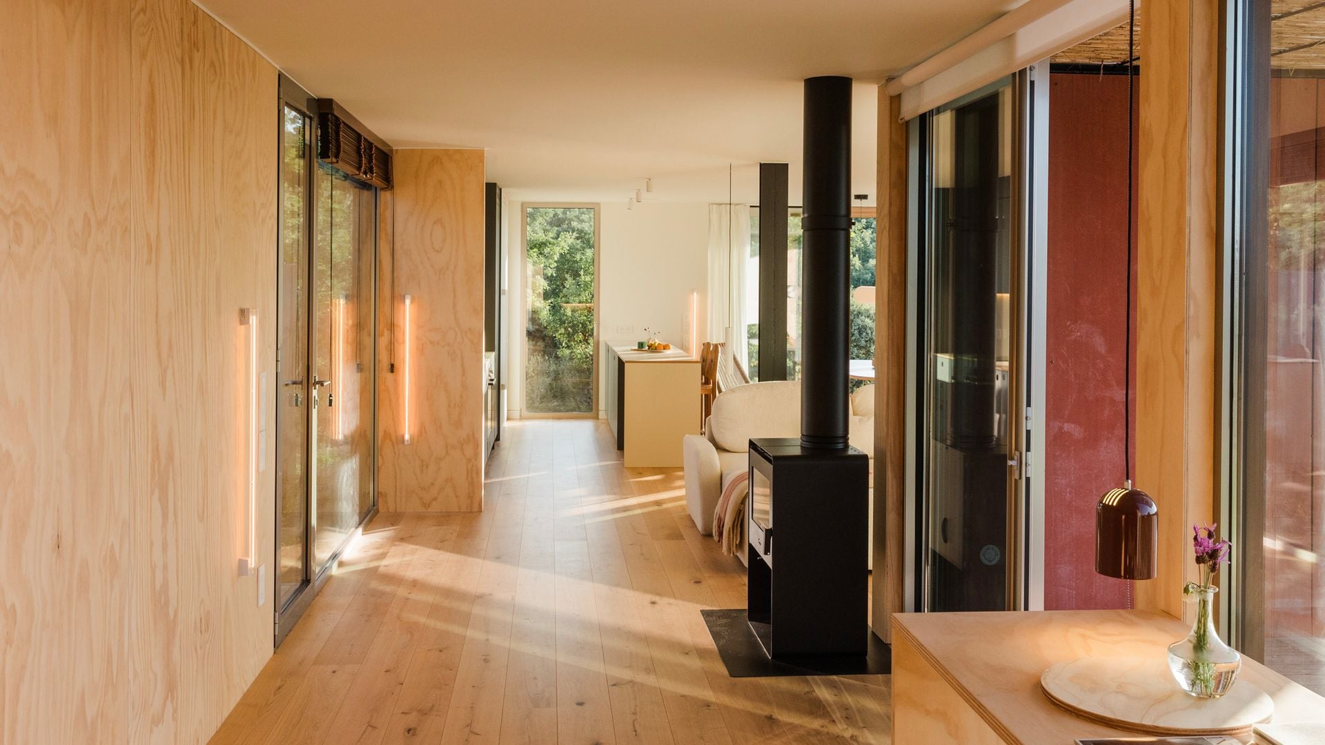 Zona distribuidora de la casa