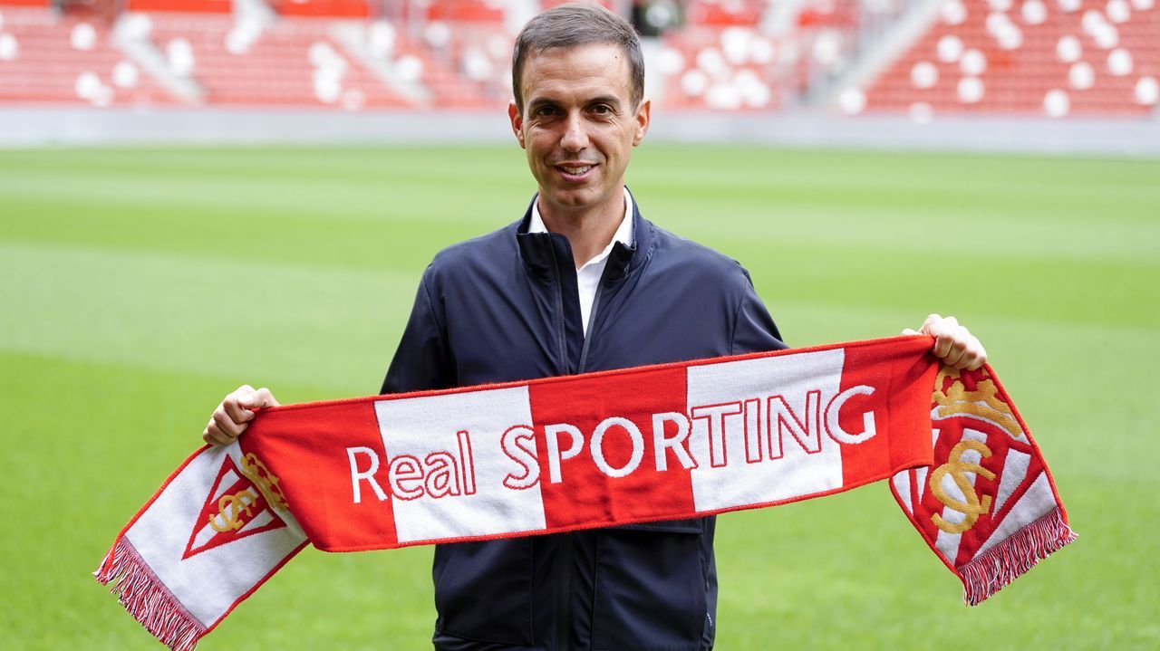 El manual táctico del nuevo entrenador del Sporting: Orden, verticalidad y balón parado diferencial - La Voz de Asturias