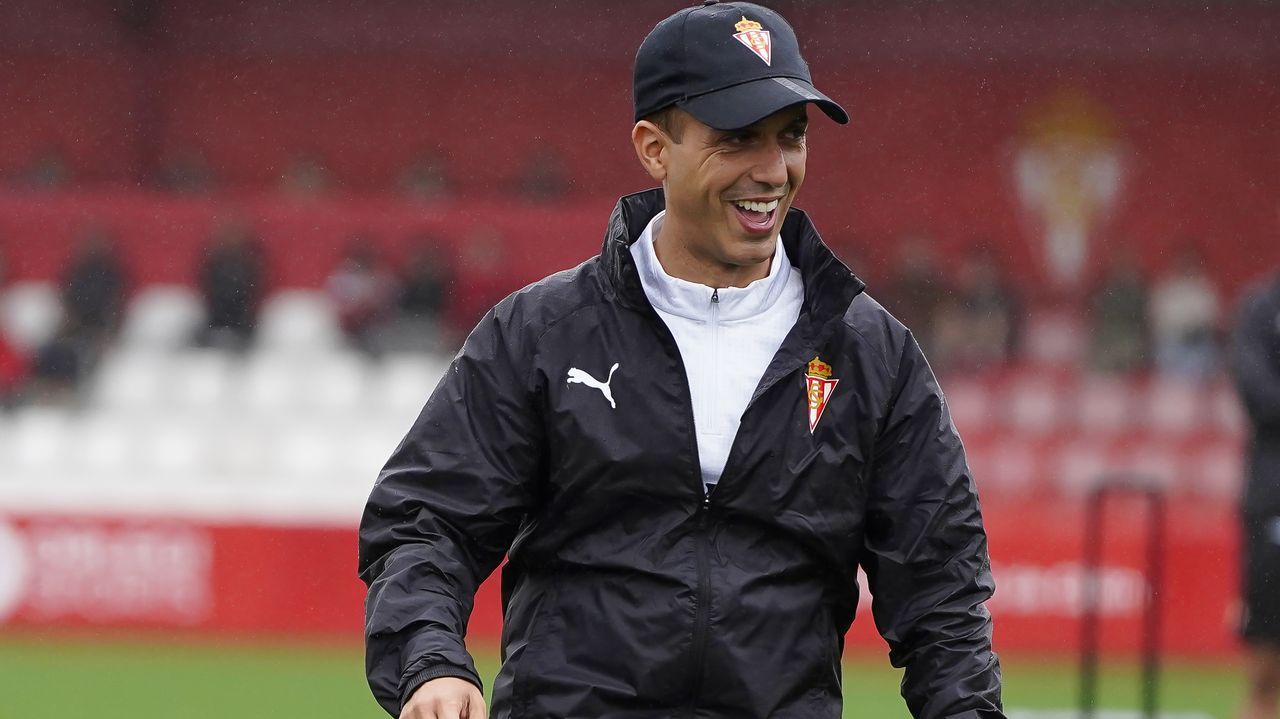 Jiménez se sorprende al conocer Mareo: «Pocos en Primera tienen las instalaciones del Sporting» - La Voz de Asturias