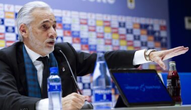 Jesús Martínez, dueño del Real Oviedo: «Quiero hablar de Europa, no quiero hablar de estar fuera del descenso por diferencia de goles»