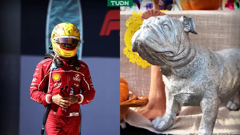 El Gran Premio de México honra la memoria de Roscoe, la mascota de Lewis Hamilton | TUDN Fórmula 1