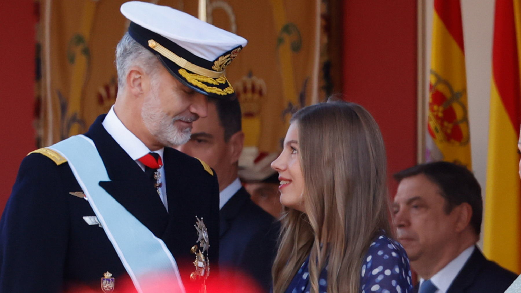 así fue su última vez en este acto