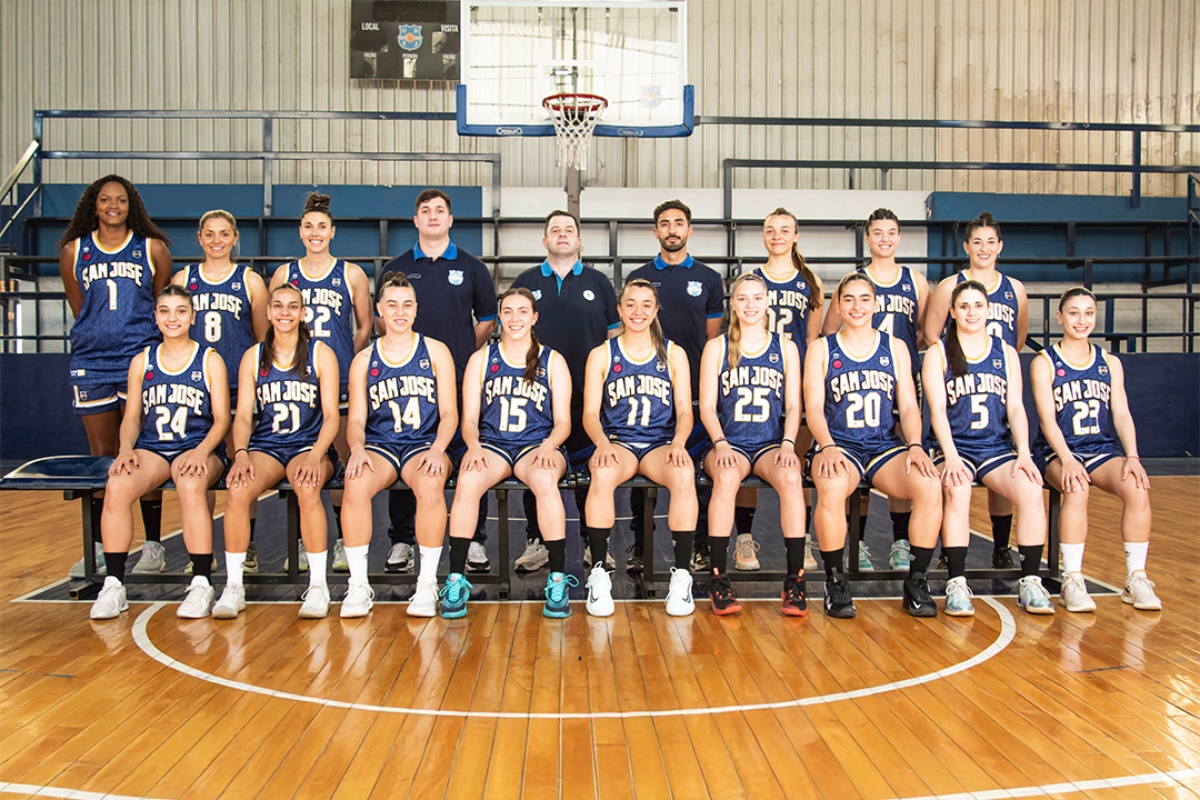 Histórico debut de San José en la Liga Femenina de Básquet: rivales y plantel completo