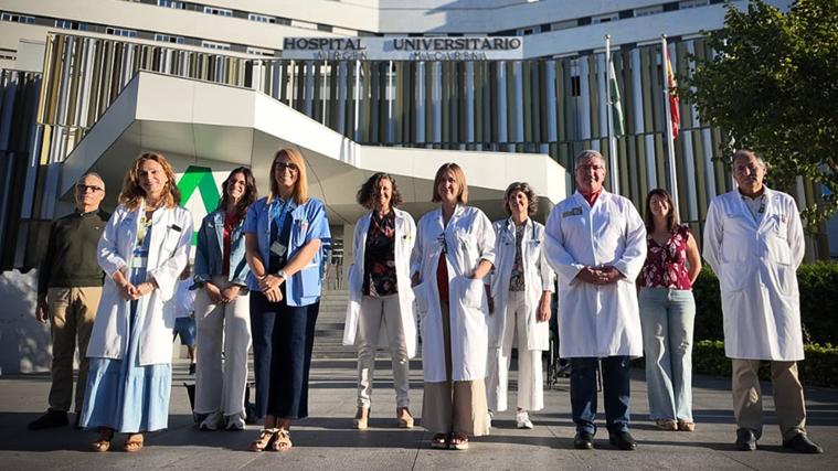 Profesionales del Virgen Macarena que han intervenido en la consulta pediátrica para pacientes con riesgos cardiovasculares