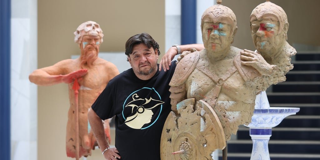 Belmonte conquista Madrid con una exposición sobre sus 40 años de trayectoria escultórica en el Parque del Retiro