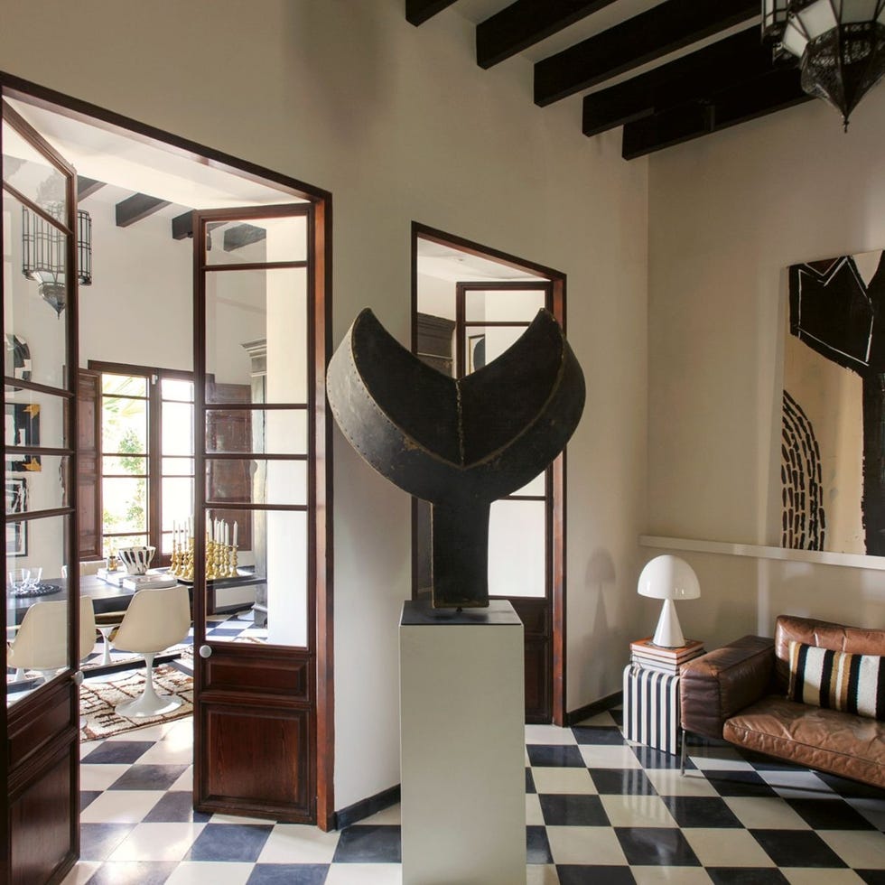 una casa antigua en mallorca reformada con decoracion vintage