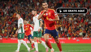 Doblete de Mikel Merino para dejar a España a las puertas del Mundial 2026