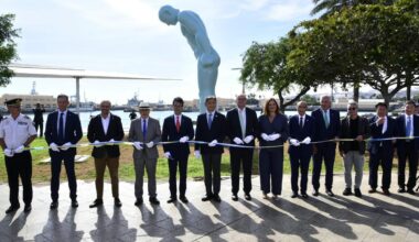 El mar como puente: el Greetingman recuerda seis décadas de amistad entre Corea y Canarias