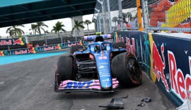 El violento accidente de Ocon que le hizo 'desplomarse en la ducha' y orinar "rojo"