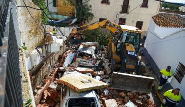 las imágenes de la lluvia en Huelva