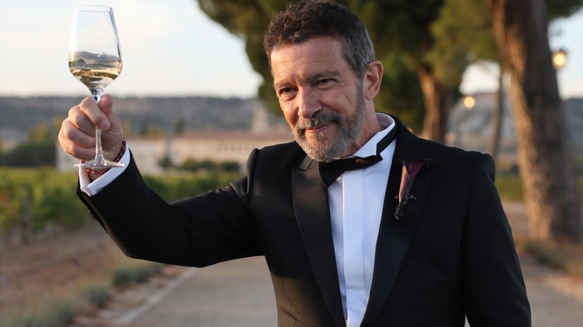 Antonio Banderas, el orgulloso padrino en la boda de su hija Stella del Carmen en Valladolid