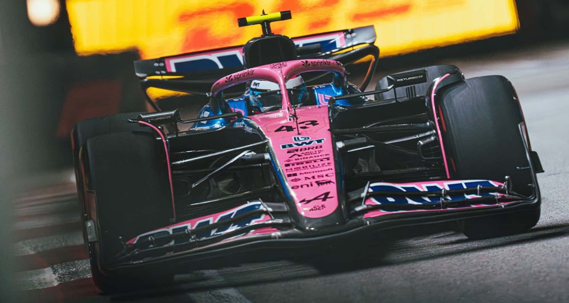 Franco Colapinto largará 18 el GP de Singapur