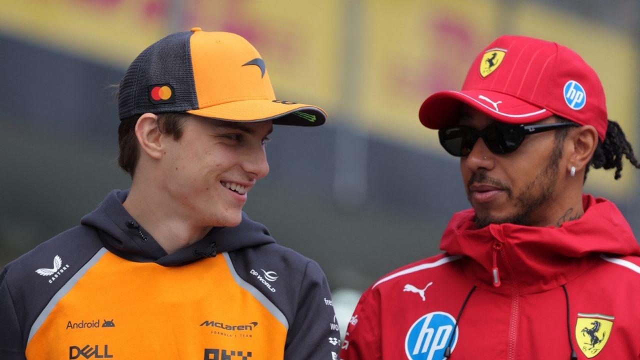 Lewis Hamilton aconseja a Oscar Piastri en medio de la pelea con su coequipero Lando Norris y la lucha por el título: "No devuelvas ninguna posición más"