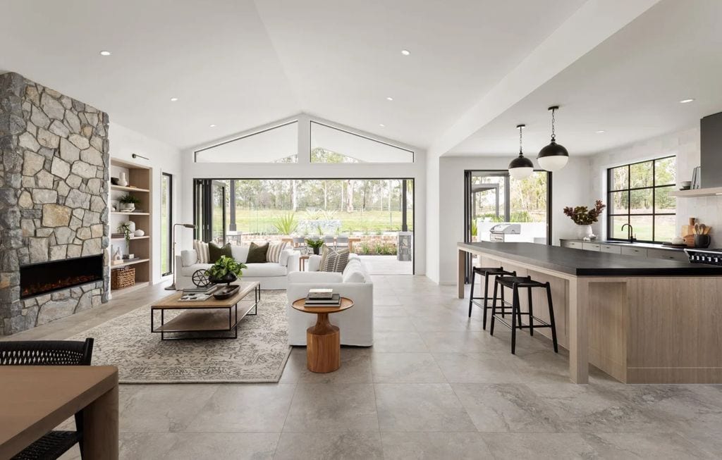 Casa de planta abierta