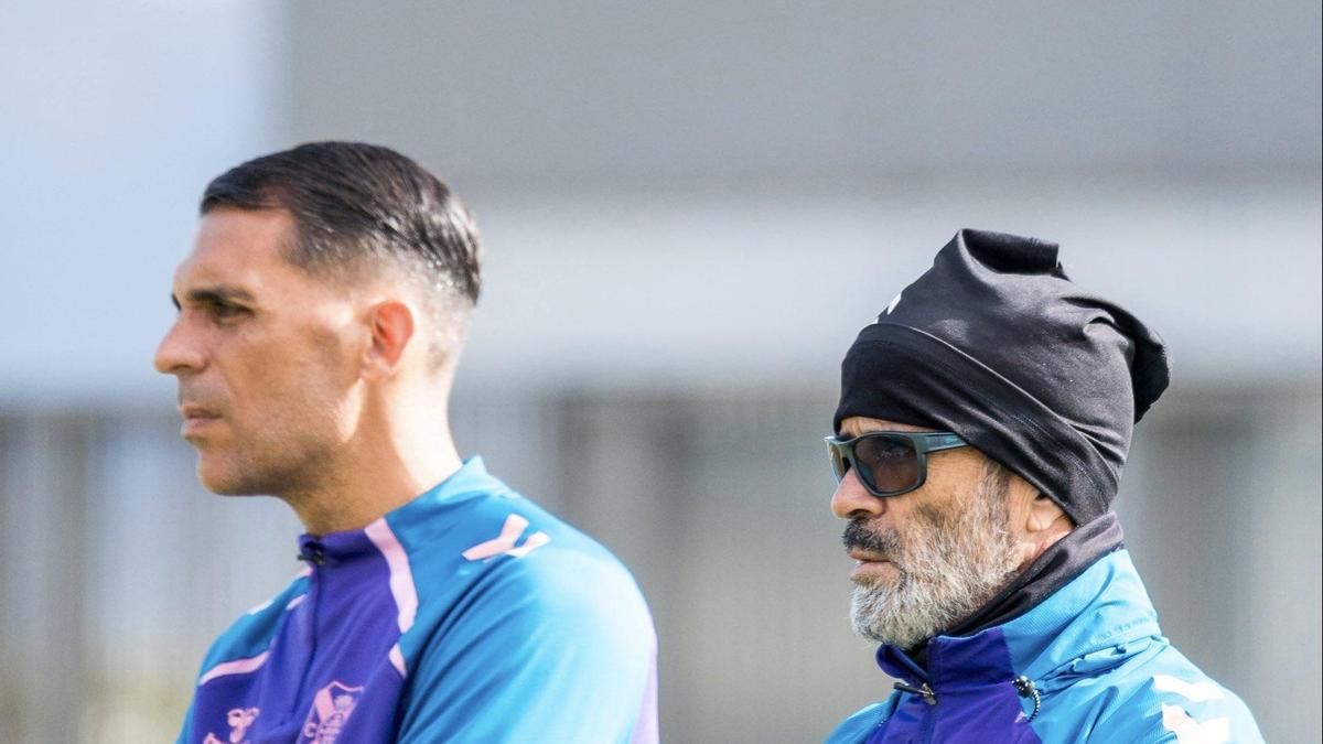 Álvaro Cervera, junto a Roberto Perera.