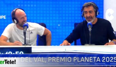 "Digo 'joder, gana el Planeta y ya ni me saluda'"