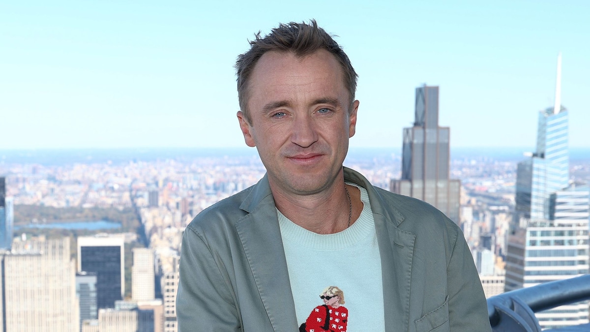 Tom Felton celebra su regreso tiñendo de verde el Empire State