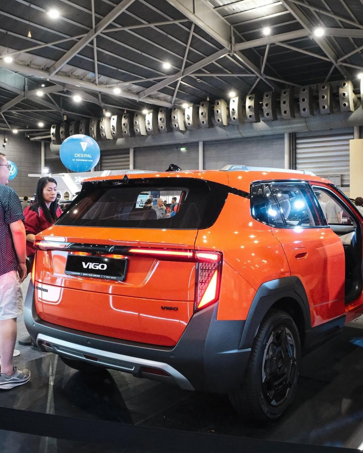 Parte posterior del Dongfeng Vigo.