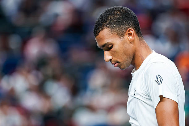 Felix Auger Aliassime en ATP Shanghái 2025. Foto: Getty