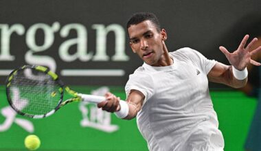 Félix Auger-Aliassime, en Shanghái 2025. Foto: gettyimages
