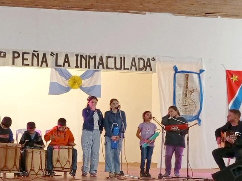 Peña La Inmaculada: un nuevo escenario que nace en Villaguay