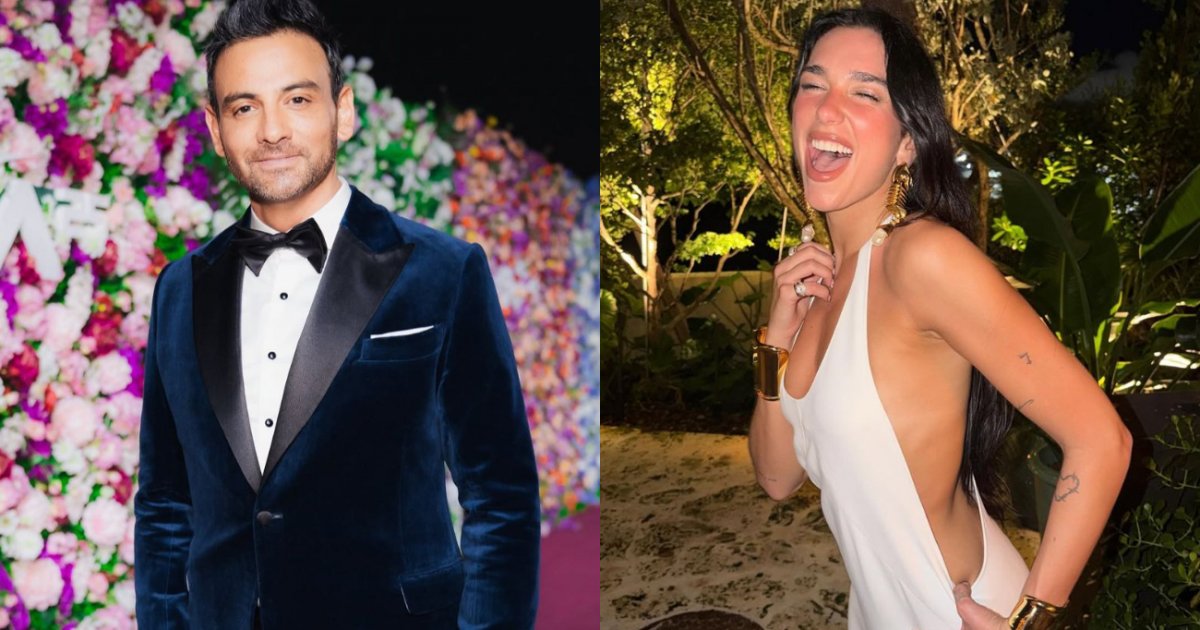 Gonzalo Ramírez fue sorprendido por Dua Lipa en pleno noticiero