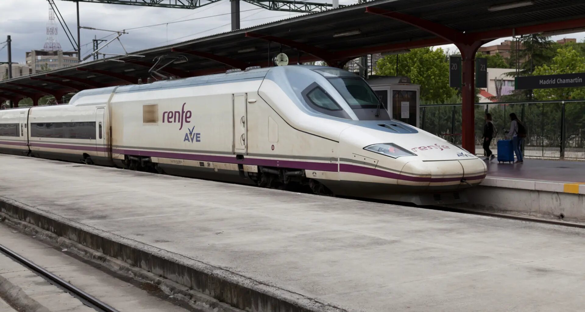 Se reestablece la circulación del AVE Madrid- Valladolid tras casi cinco horas interrumpida por un arrollamiento