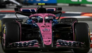 Colapinto, lento y furioso en los ensayos libres de Singapur: "No tengo feeling con el auto"