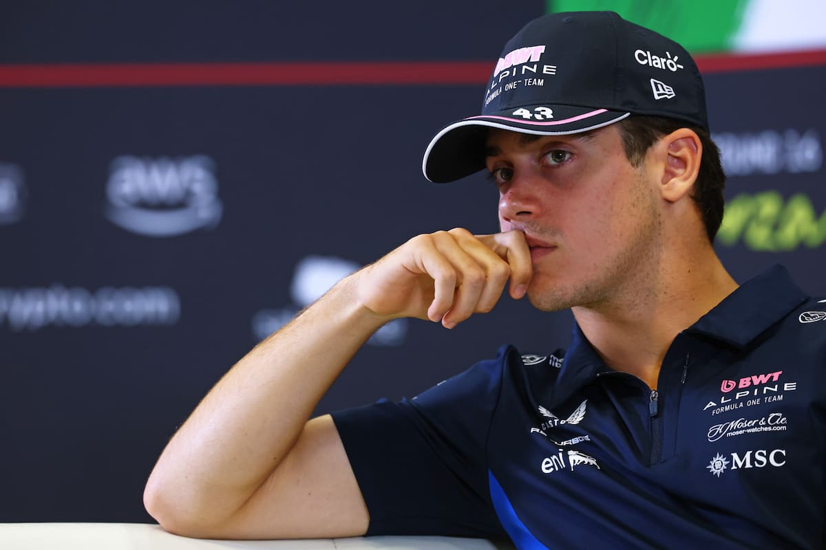 El cambio total de postura de Colapinto sobre su rebeldía tras una charla “muy seria” con el jefe de Alpine