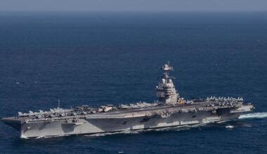 Cómo es el Gerald R. Ford, el superportaviones con el que Trump amenaza a Maduro y al narco