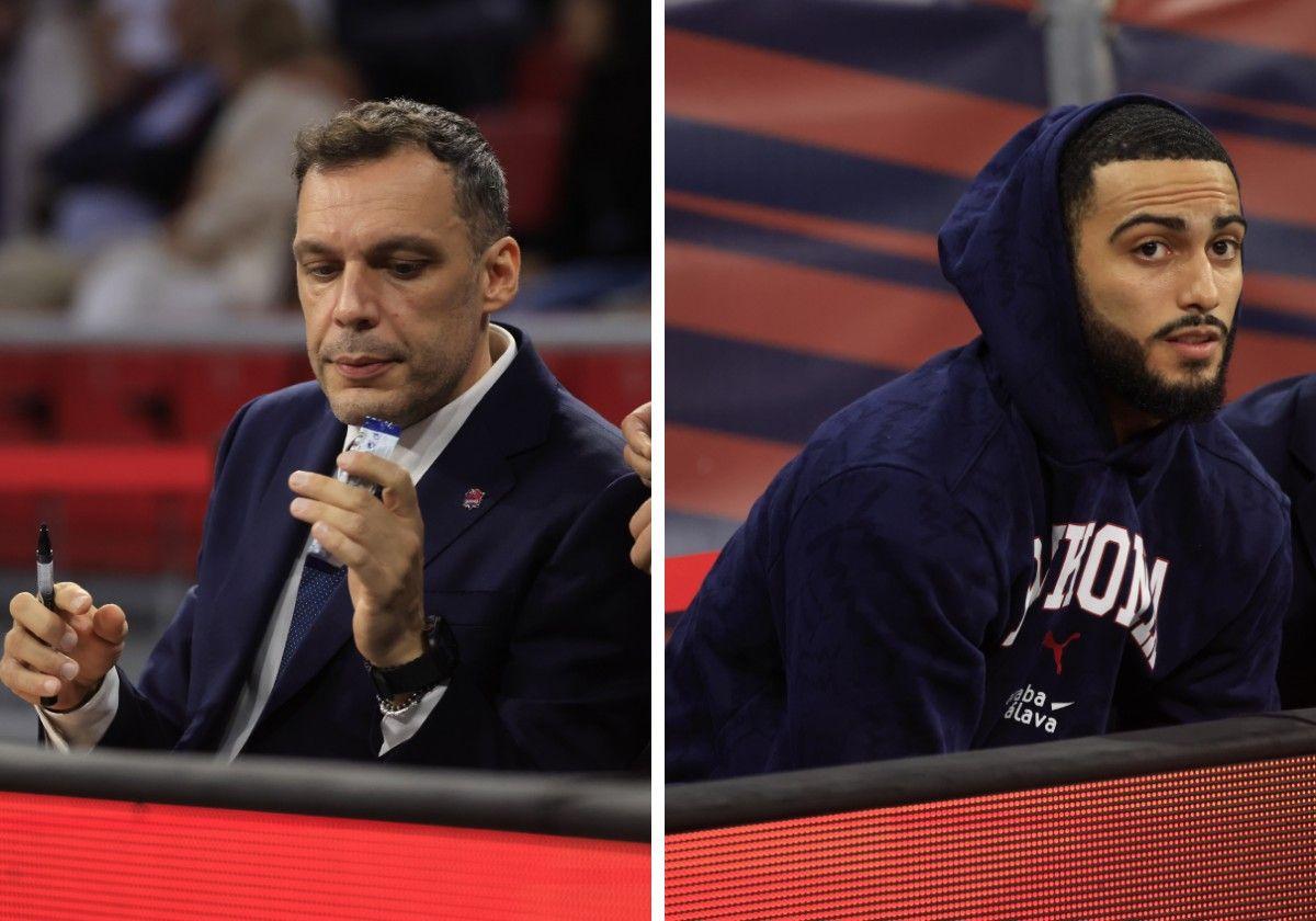 El sentido gesto de Howard con Galbiati tras otra dura derrota del Baskonia