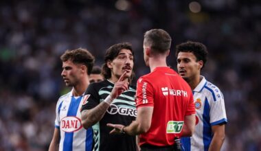 Disciplina sanciona quince días a Fajardo por «menosprecio» al árbitro del Espanyol