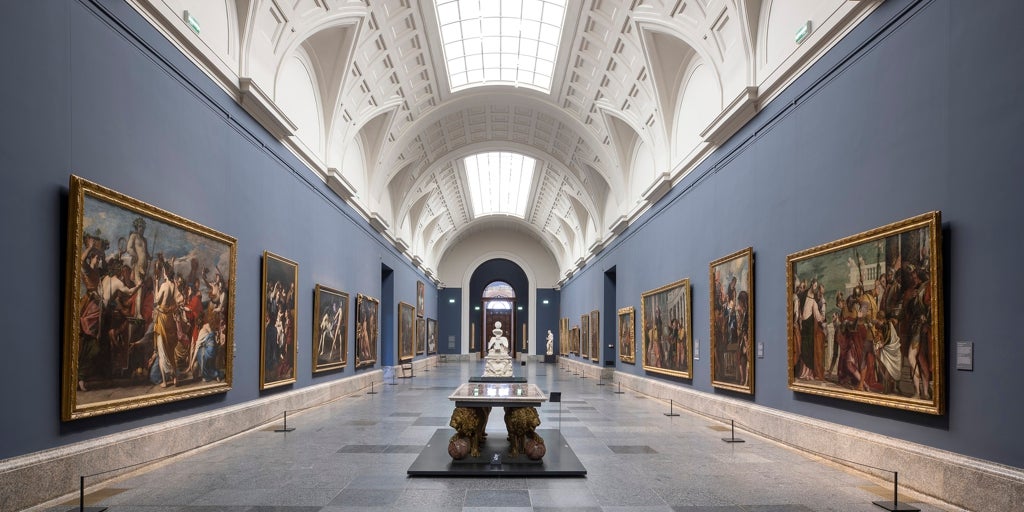 pintada de azul y con una renovada museografía