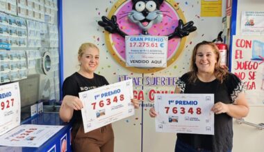 Cae en Málaga el primer y segundo premio de la Lotería Nacional del jueves 9 de octubre