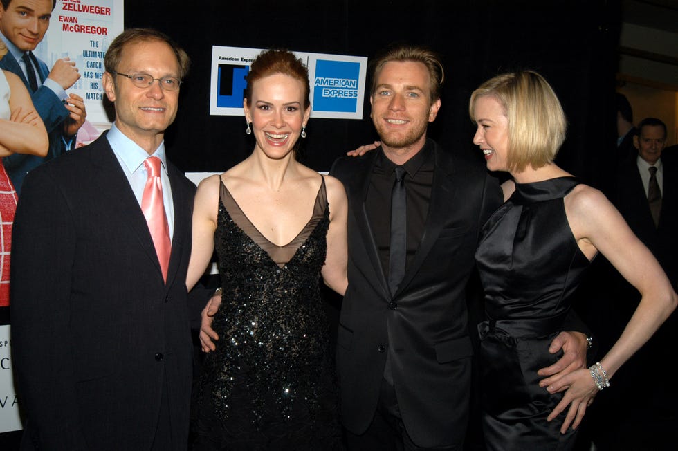 2003 Tribeca Film Festival - "Down With Love" World Premiere david hyde pierce, sarah paulson, ewan mcgregor and renée zellweger (photo by kmazur/wireimage)