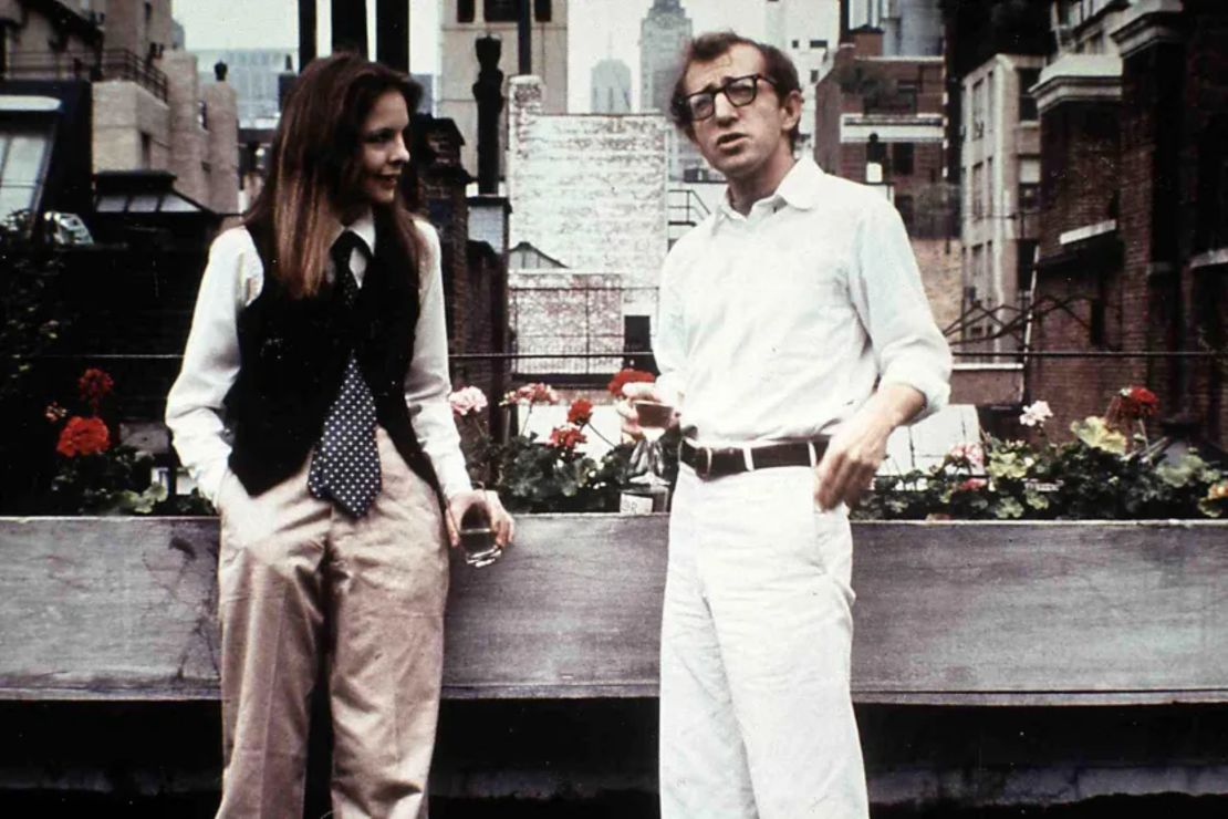 Diane Keaton y Woody Allen en