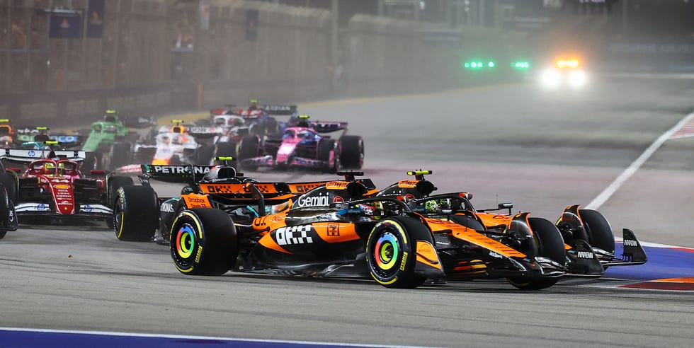 Oscar Piastri y Lando Norris F1 oscar piastri y lando norris f1