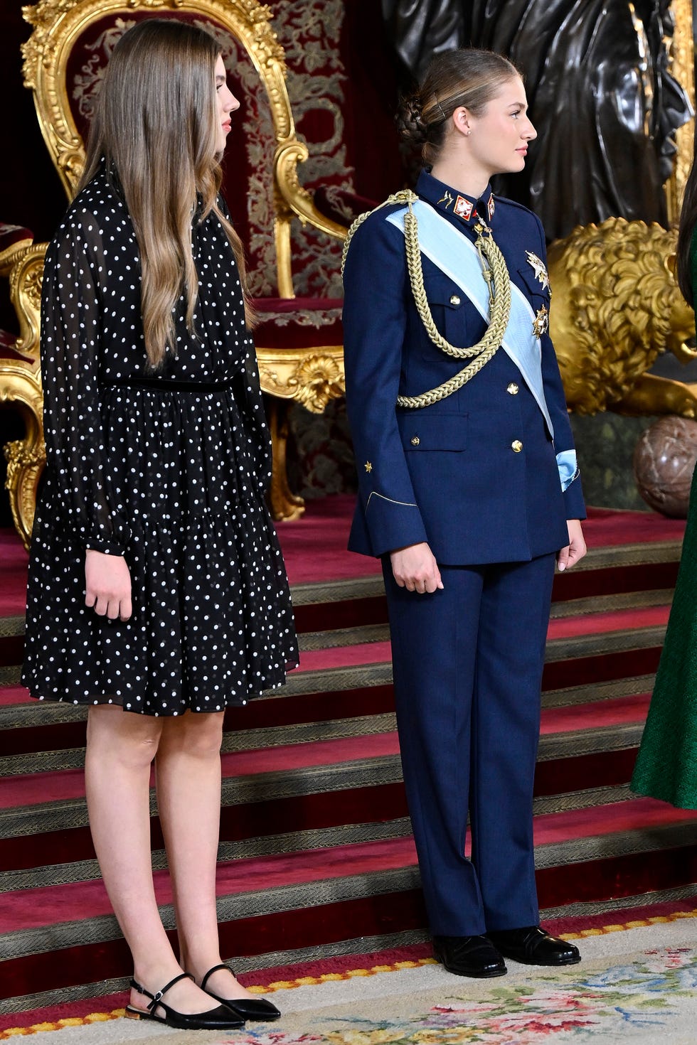 Infanta Sofía vestido lunares infanta sofía vestido lunares