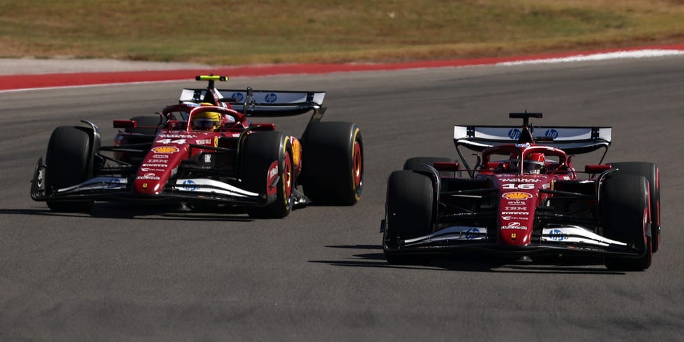 charles leclerc y lewis hamilton f1