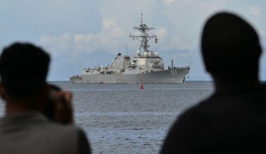 Llega a Trinidad y Tobago un destructor de EE.UU. para llevar a cabo ejercicios militares cerca de Venezuela