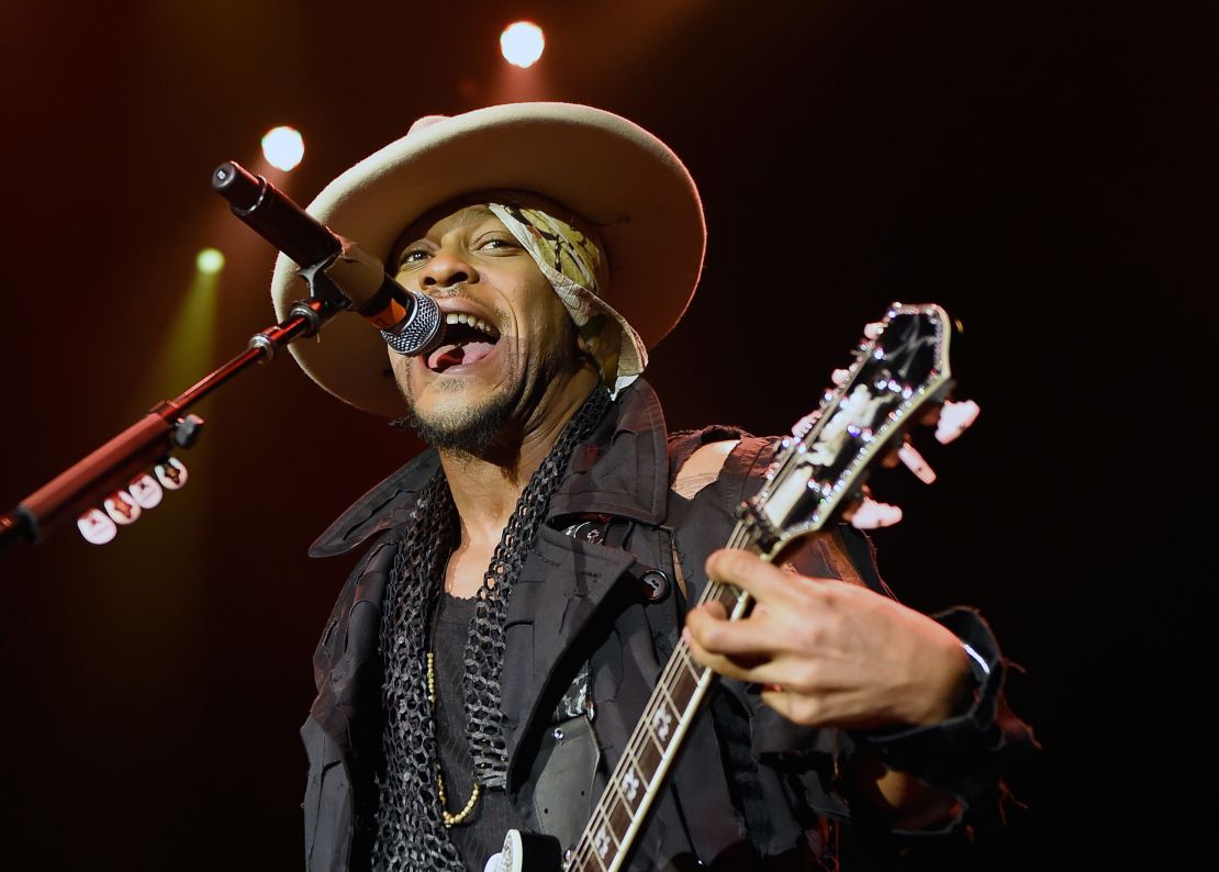 El artista D'Angelo se presenta en The Chelsea, en el Cosmopolitan de Las Vegas, el 21 de agosto de 2015 en Las Vegas, Nevada.
