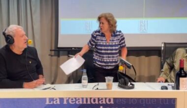 Tensa bronca entre Berna González Harbour y Javier Aroca en la tertulia de Àngels Barceló por una provocación: «Estás cacareando» - La Voz de Galicia