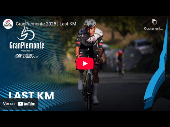 Vídeo del último kilómetro del Gran Piemonte 2025 - Ciclismo