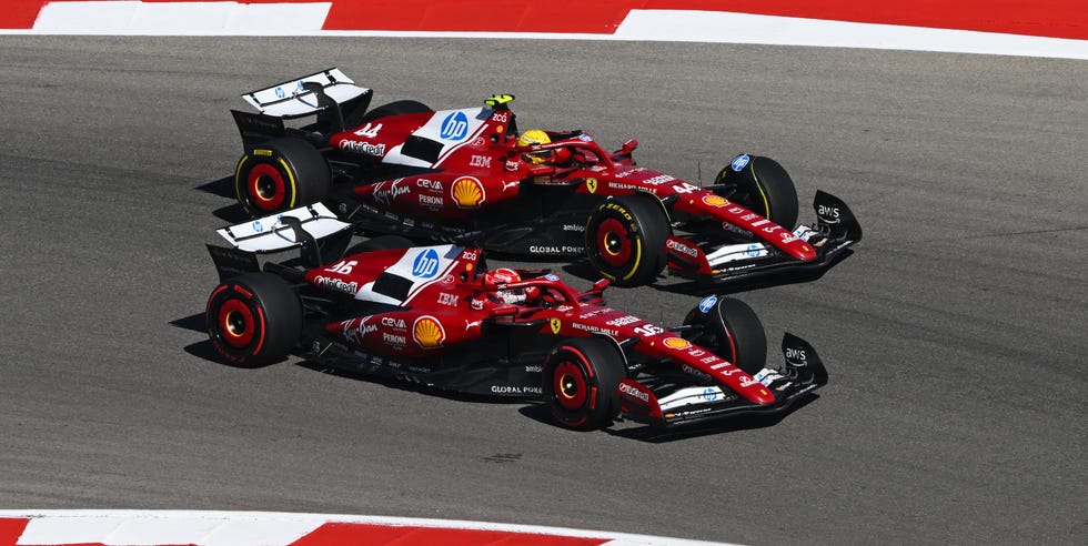lewis hamilton y charles leclerc f1