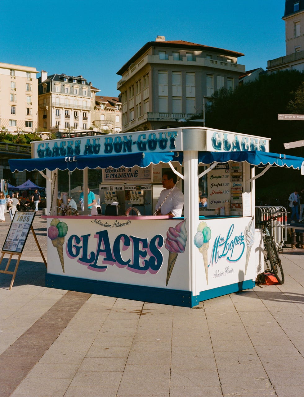 marta de la rica decoradora libro, quiosco helados biarritz