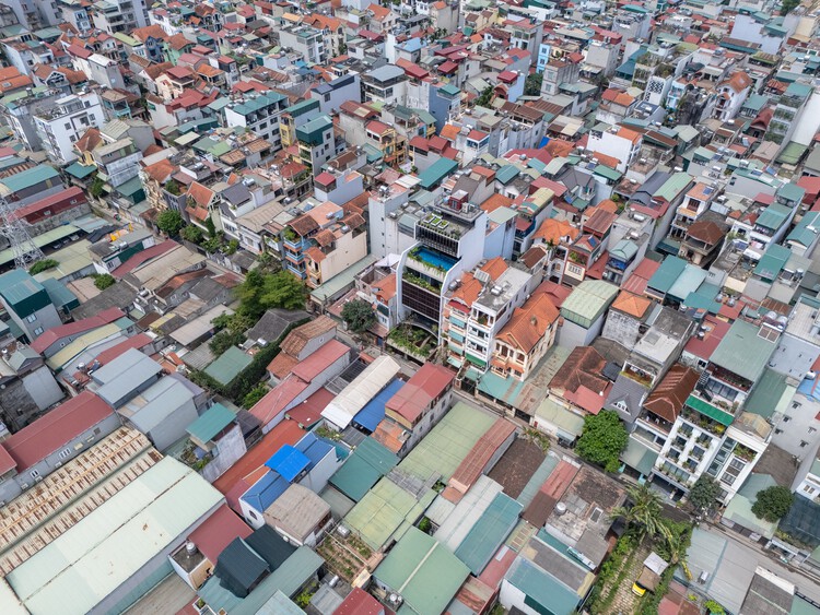 Casa HN08 / TNT Architecture - Fotografía vista aérea, Urbano