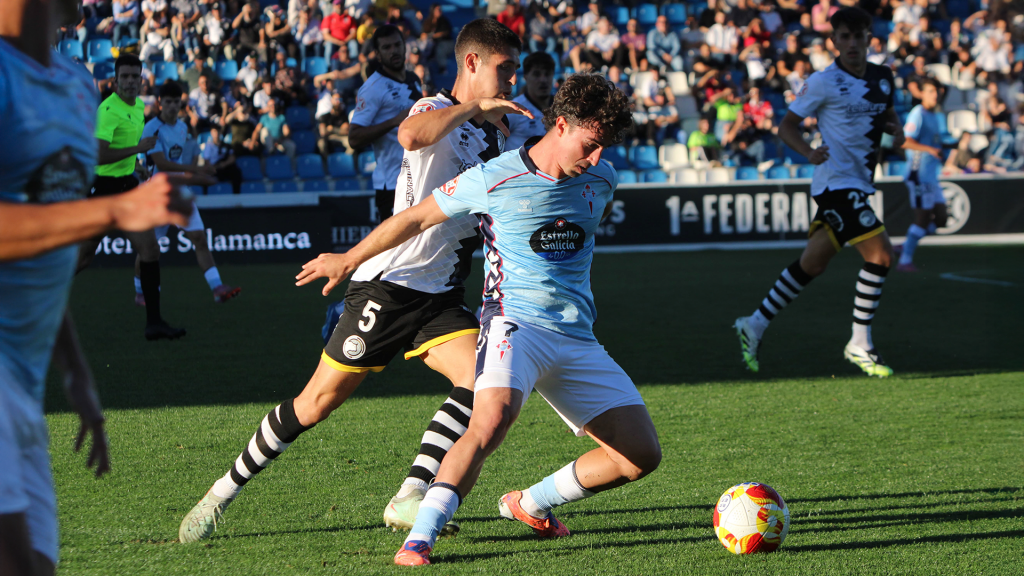 Triunfo con diez en el Reina Sofía | Unionistas 0 – 2 Celta Fortuna