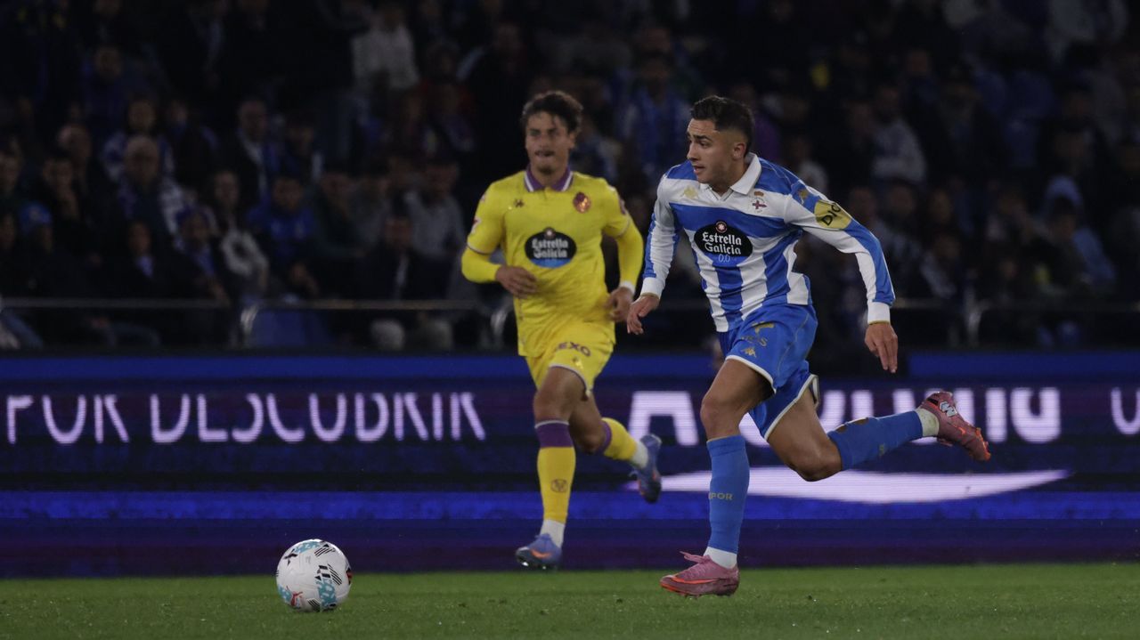 Así te contamos el empate entre el Deportivo y el Valladolid (1-1) - La Voz de Galicia