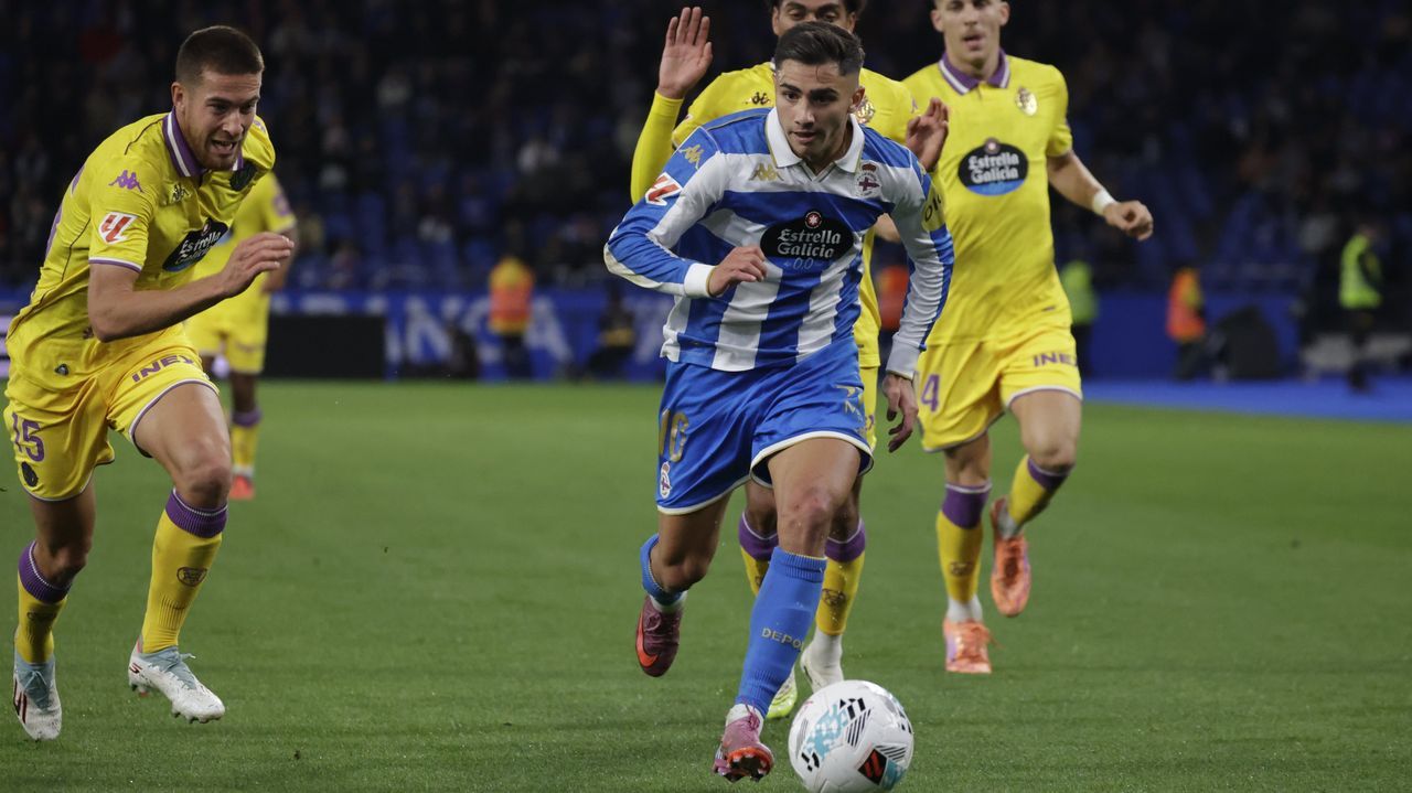 El «1x1» del Deportivo en el empate ante el Zaragoza